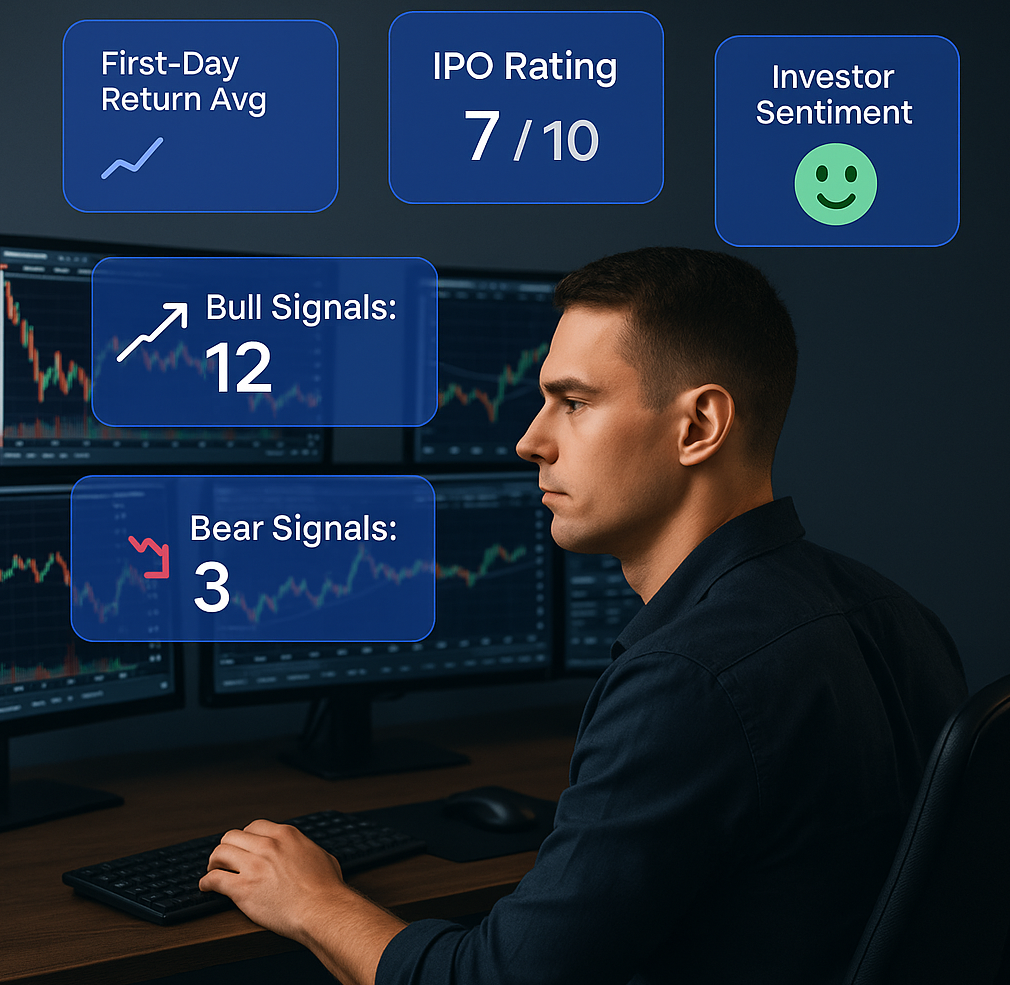 Trader with IPO Stats